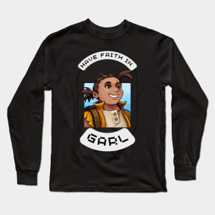 Have Faith In Garl Long Sleeve T-Shirt